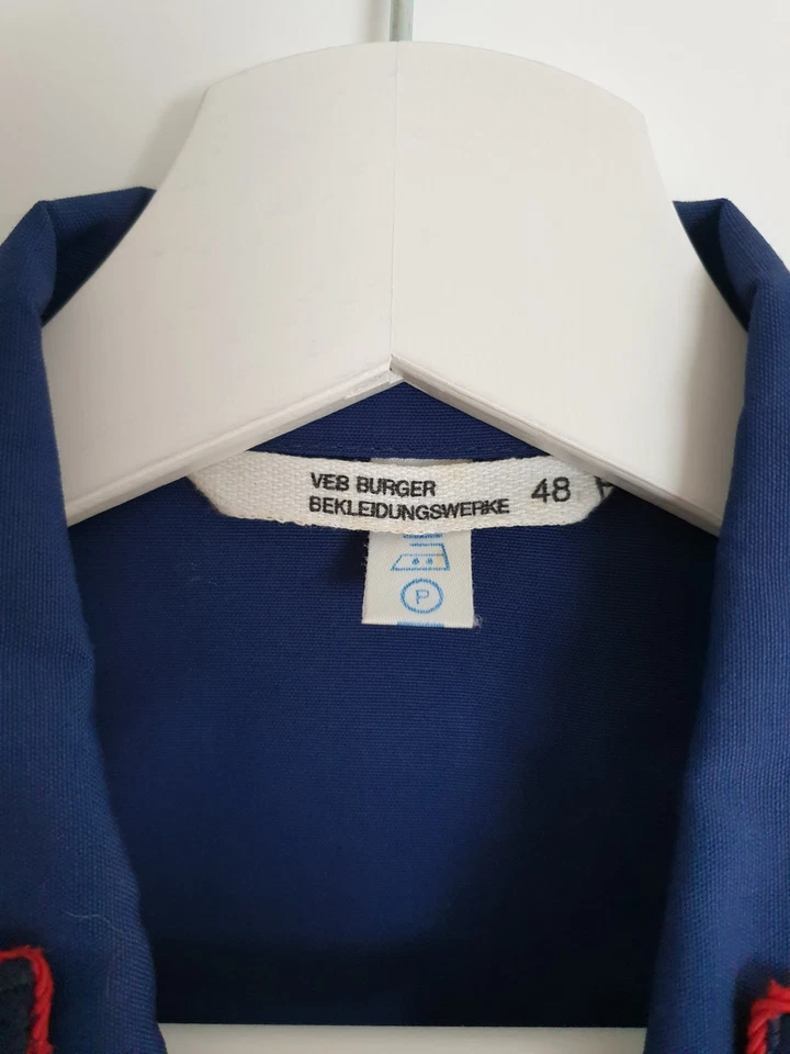 Deutsche Reichsbahn, Sommerjacke, Uniform, Eisenbahn, Gr. 48, wie neu, ca. 1985 - Bild 4 von 4