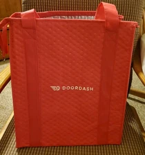 doordash tote bag 14 x 12 x 9
