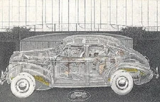 1940 NYWF The Transparent Car Postcard