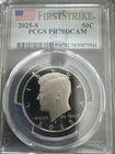 2025 S 50C Special Flag Label End Of Kennedy PCGS PR70DCAM First Strike