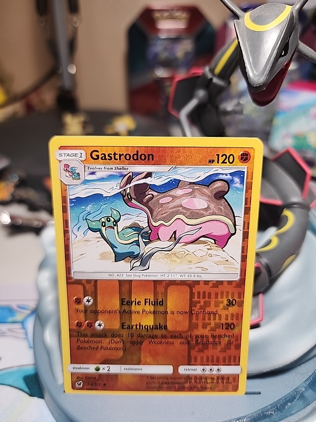 Pokemon Crimson Invasion Gastrodon 54/111 Reverse Holo