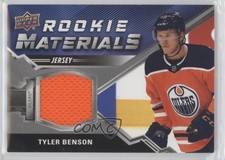 2020-21 Upper Deck Rookie Materials Tyler Benson #RM-TB u5u