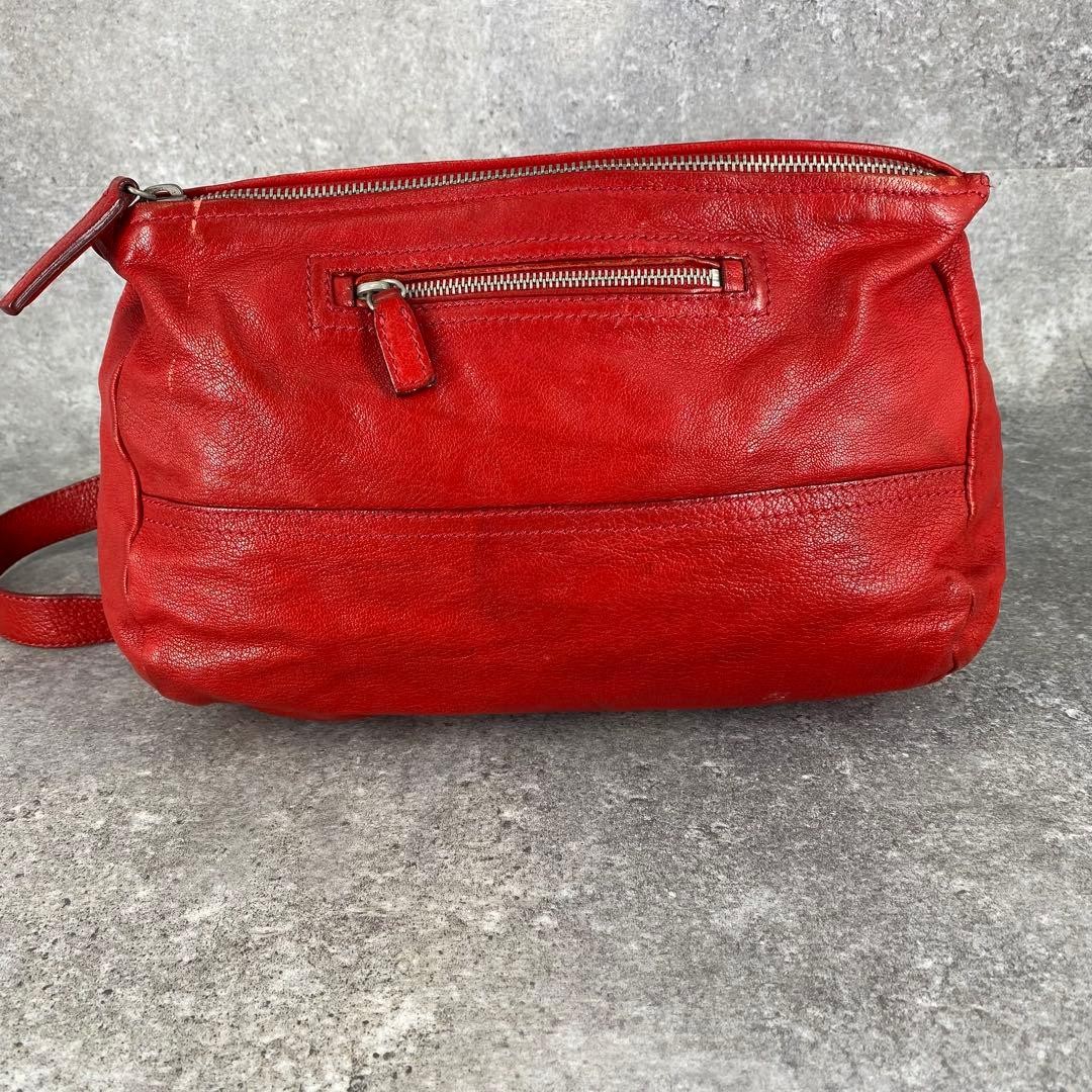 Givenchy Pandora handbag leather red thumbnail 9