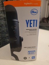 Logitech Creators Blue Yeti USB Microphone for Gaming, Streaming, Podcast.