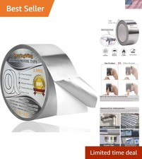 Aluminum Foil Duct Tape Heavy Duty Waterproof, Silver Metal HVAC Heat Tapes ...