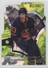 2021-22 Upper Deck Allure Green Rainbow Die-Cut /99 Ryan Nugent-Hopkins #6 1r79