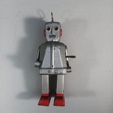 Vintage Sparky Tin Robot 1950s Excellent Condition