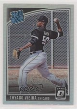 2018 Panini Donruss Optic Rated Rookie Holo Prizm Thyago Vieira #53 00ab