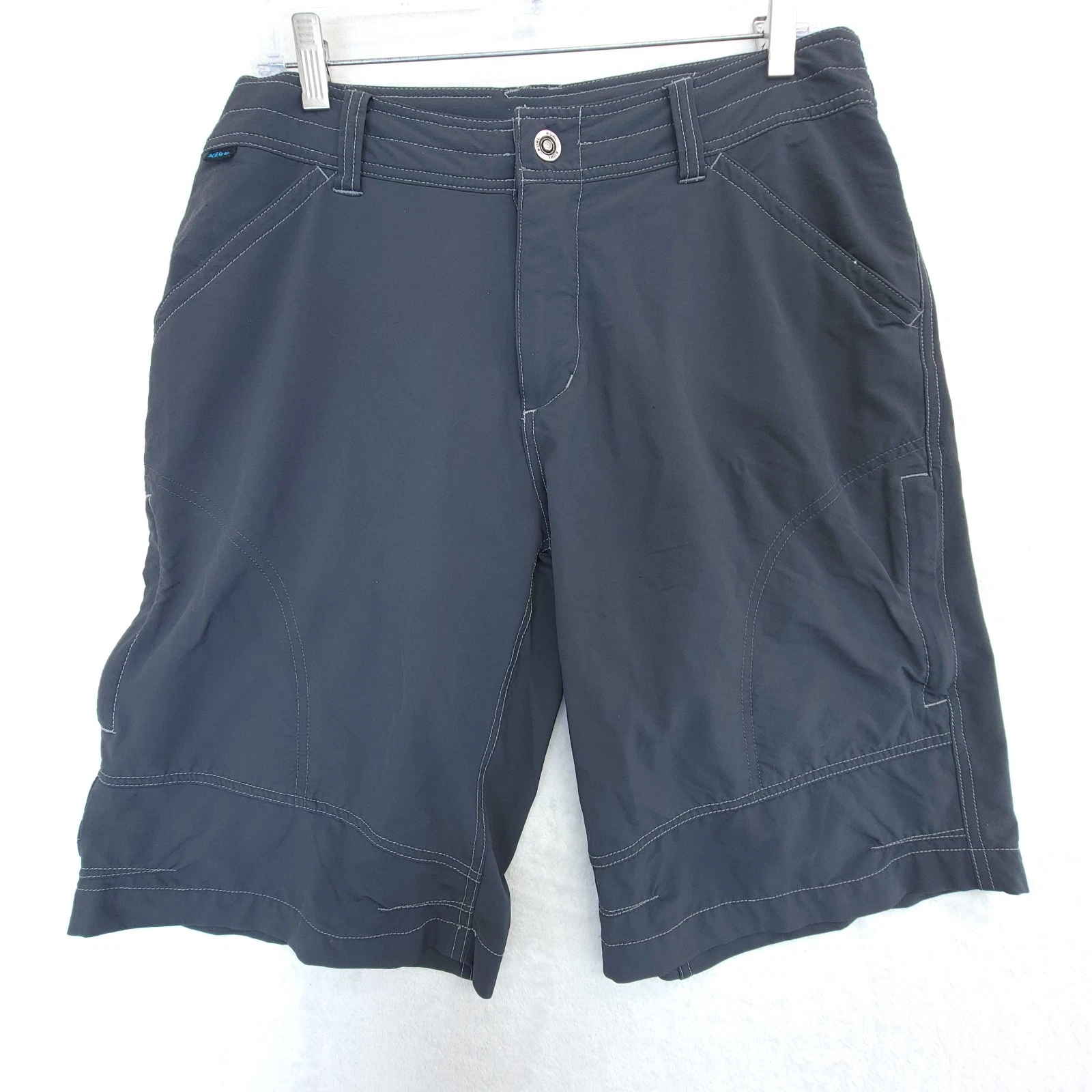 KUHL Renegade Shorts Mens 34 Gray Blue Hiking Outdoor *Flaw*
Opens in a new window or tab