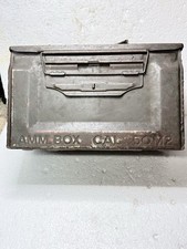 Militare Cassetta Porta Munizioni 50 M2 Americana Conservata