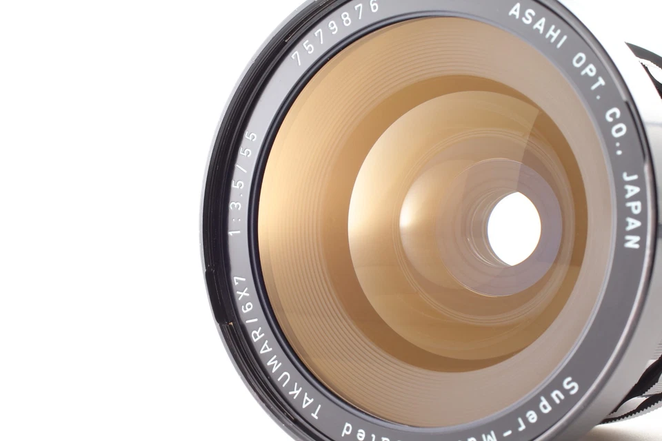 🎦👀🌟N MINT🌟 Pentax SMC Takumar 6x7 55mm 3.5 Wide Angle Lens 67 67II JAPAN - Image 2 of 4