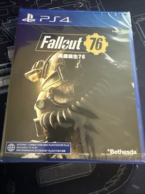 Fallout 76  (PS4) PlayStation 4 [Region Free] Factory Sealed, Brand New!
