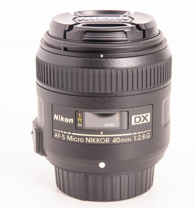Nikon DX AF-S Micro Nikkor 40mm f/2.8 G *Exc+ Sharp Prime Macro Lens