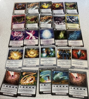 Chaotic  Mixes Lot Of Common Cards Creature,Mugic,Battlegear,Attack 25 lot 3