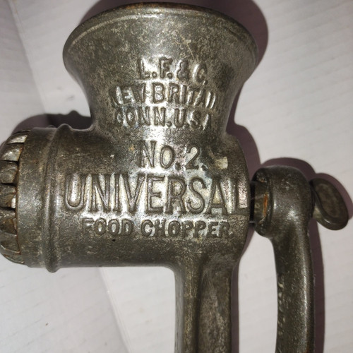 L.F. & C. Universal No. 2 Food Chopper - Antique 1899