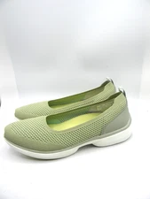 VIONIC Kallie Honey-dew Knit Comfort Walking Flats Size 10 Display
