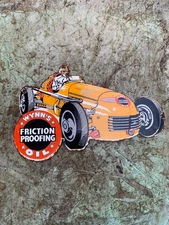 PORCELIAN WYNN'S OIL ENAMEL SIGN SIZE 12X7 INCHES