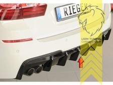 Rieger Heckansatz Heckspoiler Diffusor f�r BMW 5er F10 F11 f�r M Paket f�r AHK 2