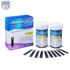 50 pcs Glucose Testing Strips Bn1 for Accu-Answer Glucose Monitoring Device