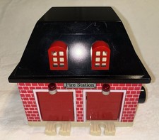 Battat toy train fire station with lights and sound