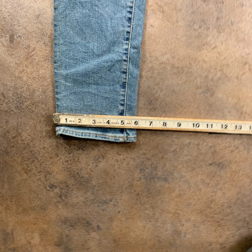 LEVI'S 519 Jeans Mens (29 Inch Waist) (32 Inch Leg) Skinny Fit Blue - Picture 8 of 14
