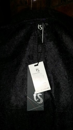 TS Crinkle Cut dress black/deep purple size 16 Brand new with tags RRP $129.95 - Picture 6 of 6