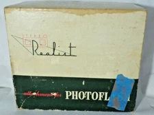 Box For Stereo Realist Attachment for Photoflash~David White Company