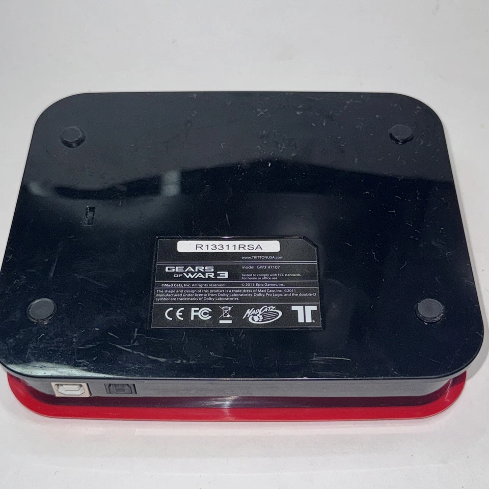 Tritton Gears of War 3 Decoder Box Only Dolby Digital 7.1 Surround Sound - Image 3 of 3