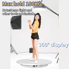 Jewelry 30-60CM Photography Show Holder 360  Electric Turntable Display Stand