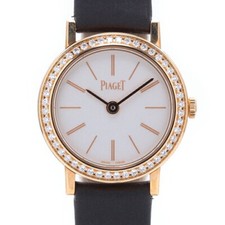 PIAGET Altiplano G0A36534 Quartz White Dial Diamond Rose Gold Womens Watch