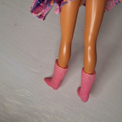 Barbie Doll 1966 Taiwan Blonde Blue Eyes Twist N Turn Dress Boots 60s Mattel - Picture 6 of 7