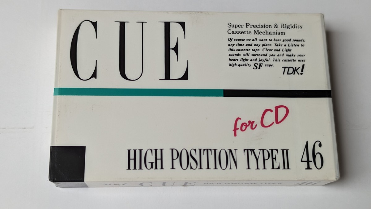 TDK Cue 46 New Japan 1psc. 1988 | eBay