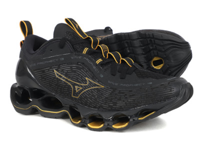 Mizuno Wave Prophecy 13 Men's Running Shoes Sports Training Black