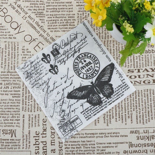 Wedding Party Table Paper Napkins Party Decorations Tissue Marilyn