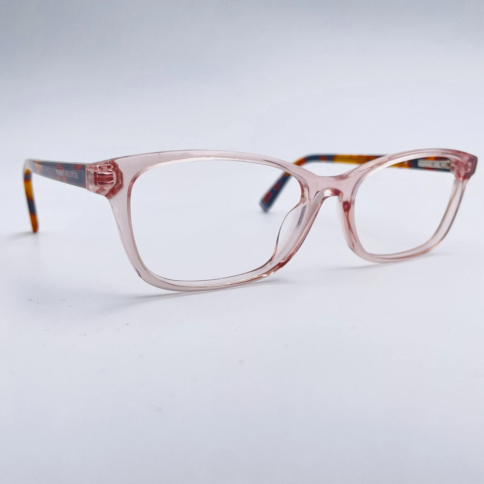 TOMMY HILFIGER eyeglasses CLEAR PINK SQUARE glasses frame MOD: 32991086