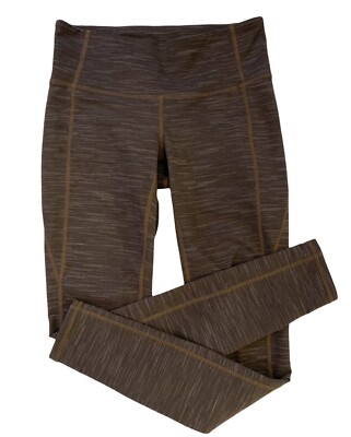 XSmall Taupe Marled Cropped Leggings | eBay