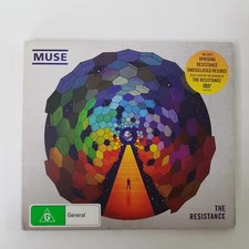 Muse The Resistance Uprising Undisclosed Desires MK Ultra 2009 DVD PAL 2-5 CD
