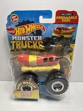 Hot Wheels 2020 Monster Trucks Fast Foodie “Oscar Meyer Wiener Mobile”, NEW!