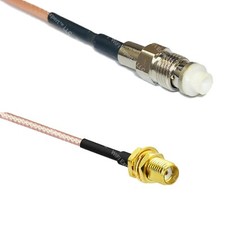 RG316 FME FEMALE to SSMA Female RF Cable Rapid-SHIP LOT