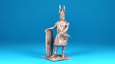 Tin miniature, figurine of Carthaginian commander. 2nd Punic War 3rd century BC.
