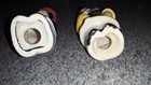 Vintage Chinese Asian Man & Woman Couple Salt and Pepper Shakers Japan No Corks — photo 7