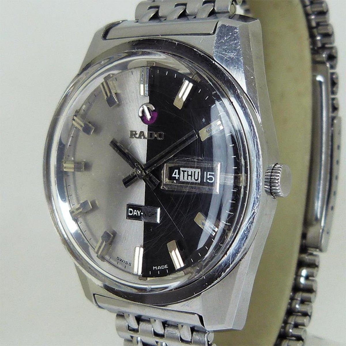 稼働 RADO 腕時計 133.9654 アンティーク 石付き ベルト 1176 【公式通販】