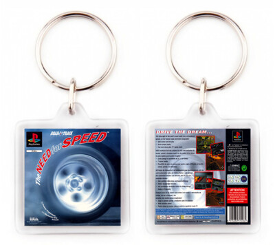 THE NEED FOR SPEED PlayStation PSX Schlüsselanhänger Keyring 1 Einheit