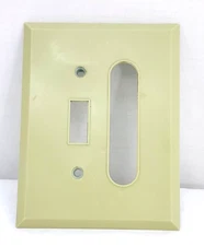 Vintage Avocado Green Wall Plate Switch Plate Cover Slide Dimmer