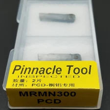 2pcs MRMN300 PCD carbide bits for Aluminum Polycrystalline diamond tools 