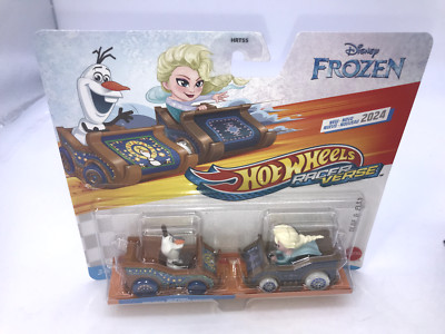HOT WHEELS RACER VERSE 2024 Disney FROZEN OLAF & ELSA First Appearance BRAND NEW