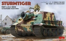 1/35 Rye Field Models Sturmtiger RM61 L/5.4/38cm w/Workable Track Links #5035
