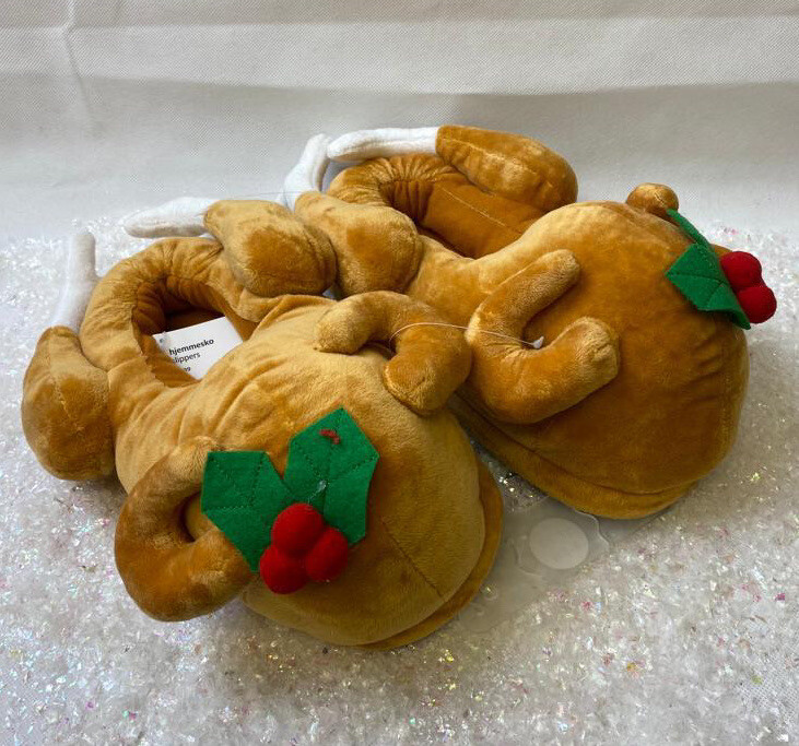 Novelty Slippers Tesco Christmas Slippers Novelty Gingerbread