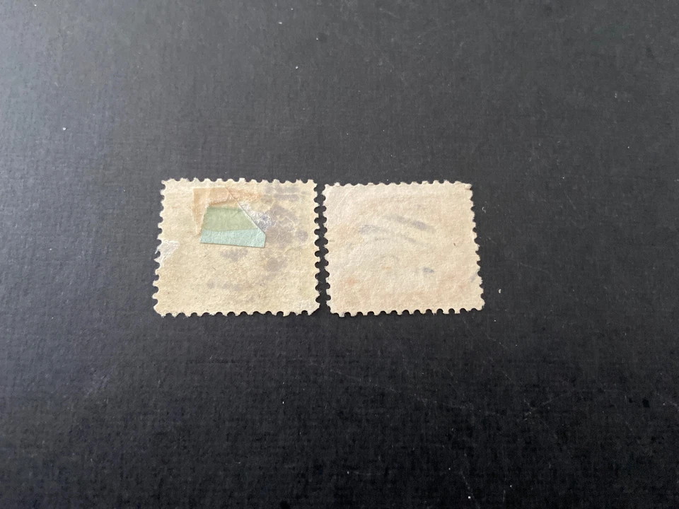 US Stamp Scott # C5 - C6 Airmail...Used... SCV $55 - Image 2 of 2