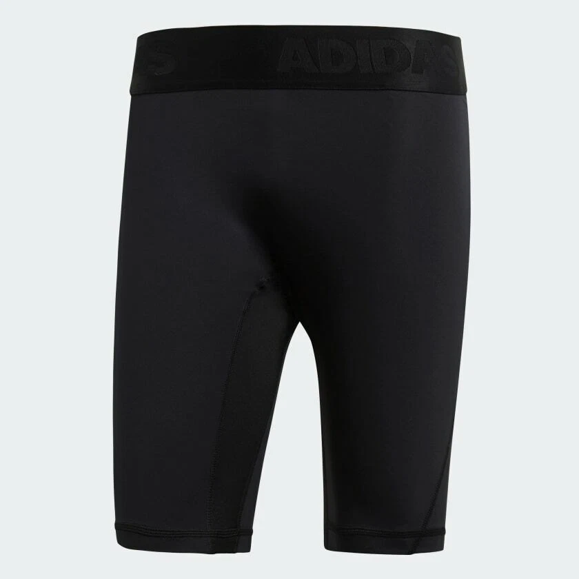 adidas Alphaskin Compression Shorts Running Mens Base Layer Black Gym Fitness XS - Image 4 of 4
